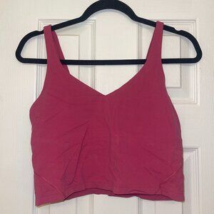 lululemon Align Tank Top Pink Lychee - Size 10